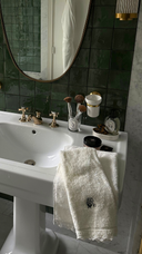 Elegant Bath Towel Initials