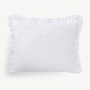 Ruffle Pillowcase Initials