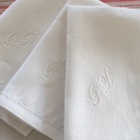 Classic Napkin Initials