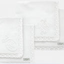 Elegant Linen Napkin Large Monogram