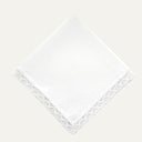 Elegant Linen Napkin Large Monogram