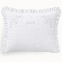 Ruffle Pillowcase Initials