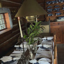 Classic Linen Napkin Large Monogram